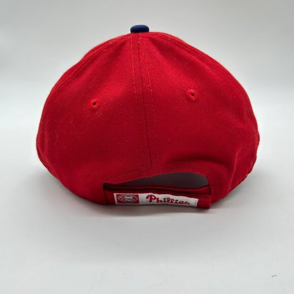 Philadelphia Phillies Red Cap Juan Samuel Autograph New Era Adjustable Hat - Picture 4 of 10